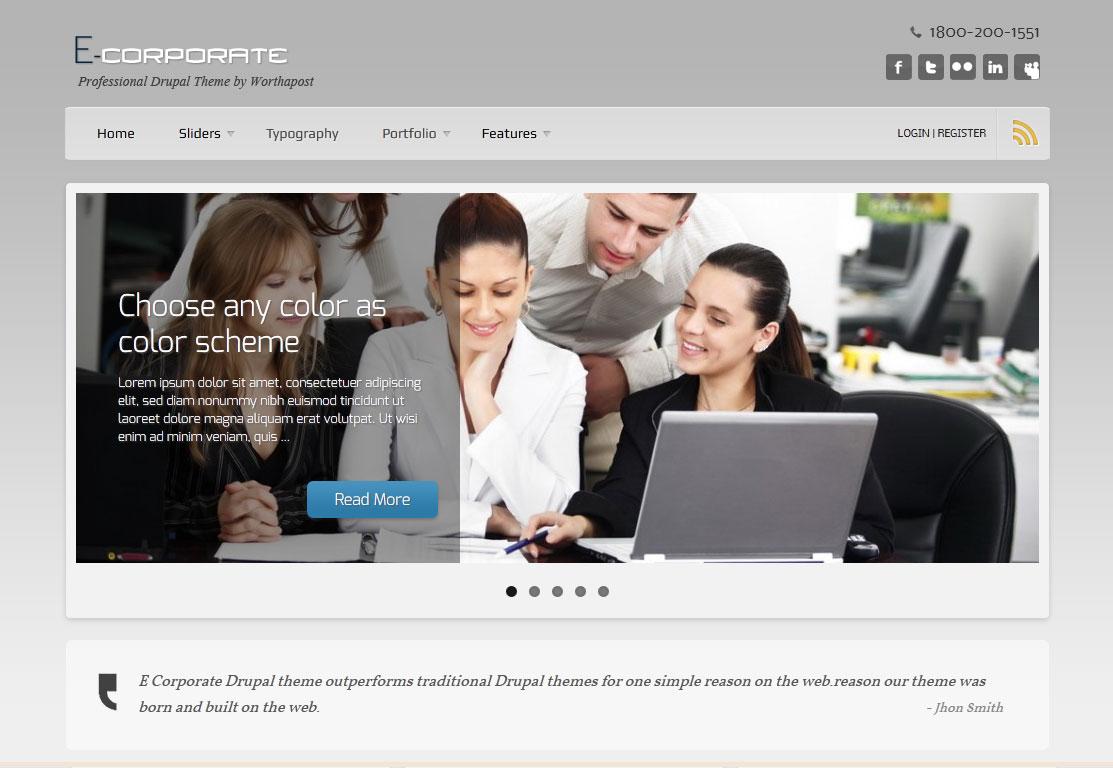 Endless Corporate screenshot.